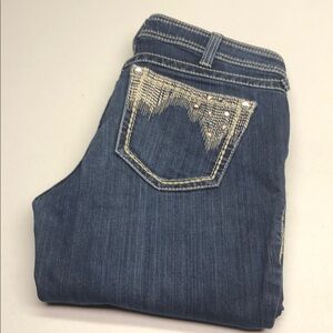 ARIAT TURQUOISE BOOTCUT JEANS 30x32 ⭐️